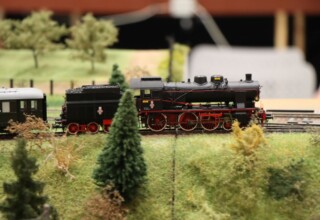 "Wystawa kolejek w Cogiteonie"