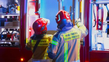 "Pożar na Rynku w Krakowie"