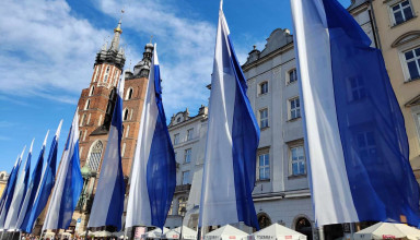 "Flaga w Krakowie"