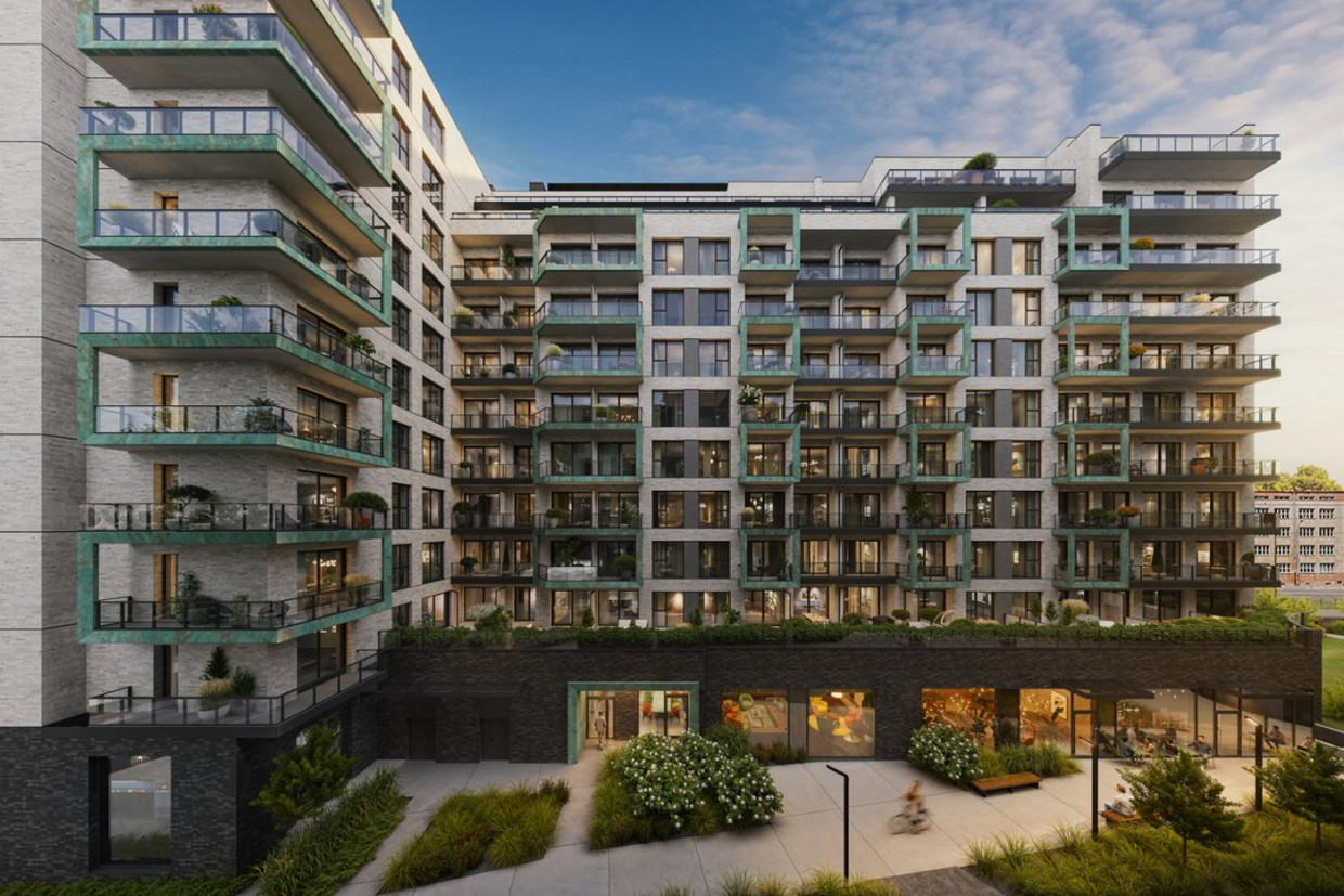 Zmiany na Mogilskiej. Deweloper otrzymał zgodę na budowę [WIZUALIZACJE]