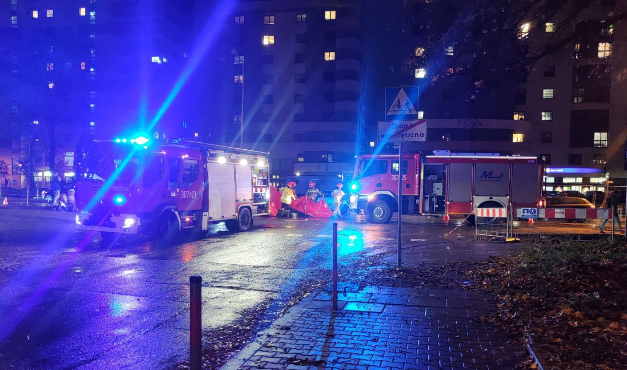 Potrącenie na Dobrego Pasterza. Trwa akcja służb