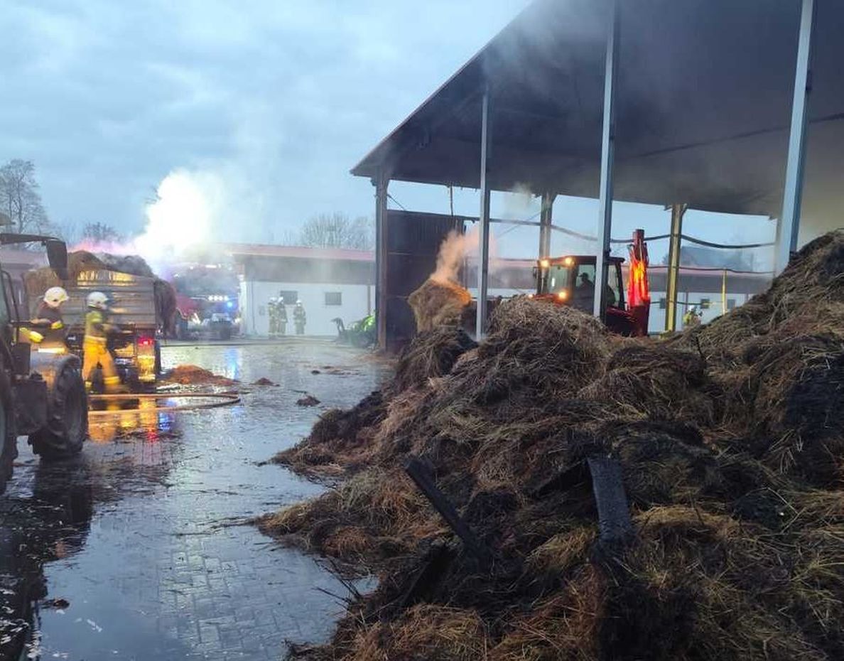 Nieletni mogli spowodować pożar wart 2,5 mln zł. Dramat rozegrał się w Facimiechu