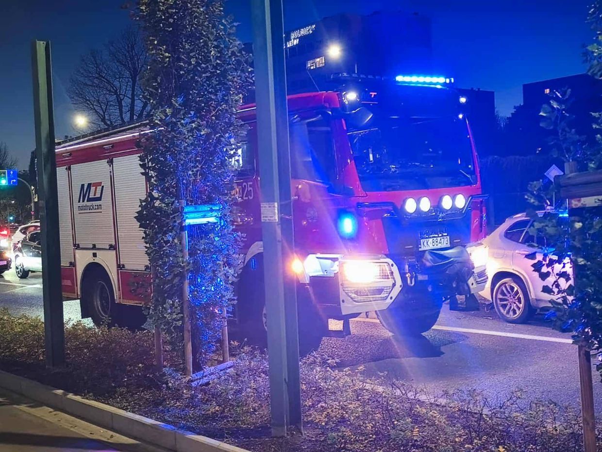 Karambol na al. 29 Listopada w Krakowie [ZDJĘCIA]