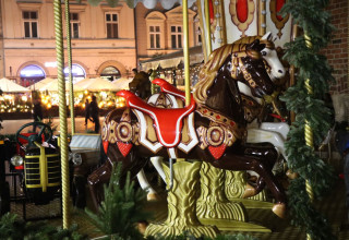"Karuzela na Rynku Głównym w Krakowie"