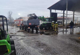'Pożar w stadninie koni Facimiech"