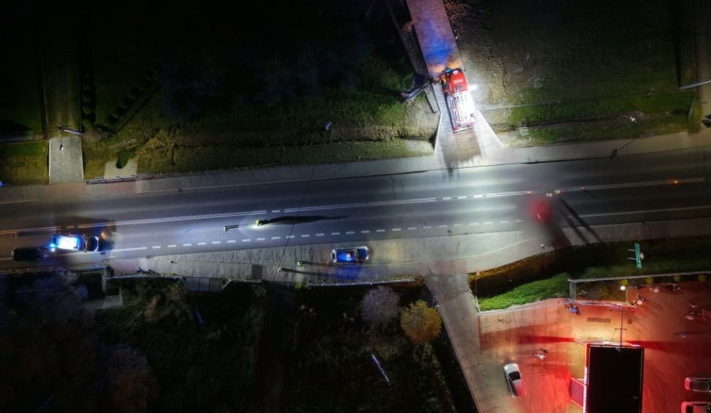 Chłopiec nagle zjechał rowerem z chodnika na drogę. Zginął