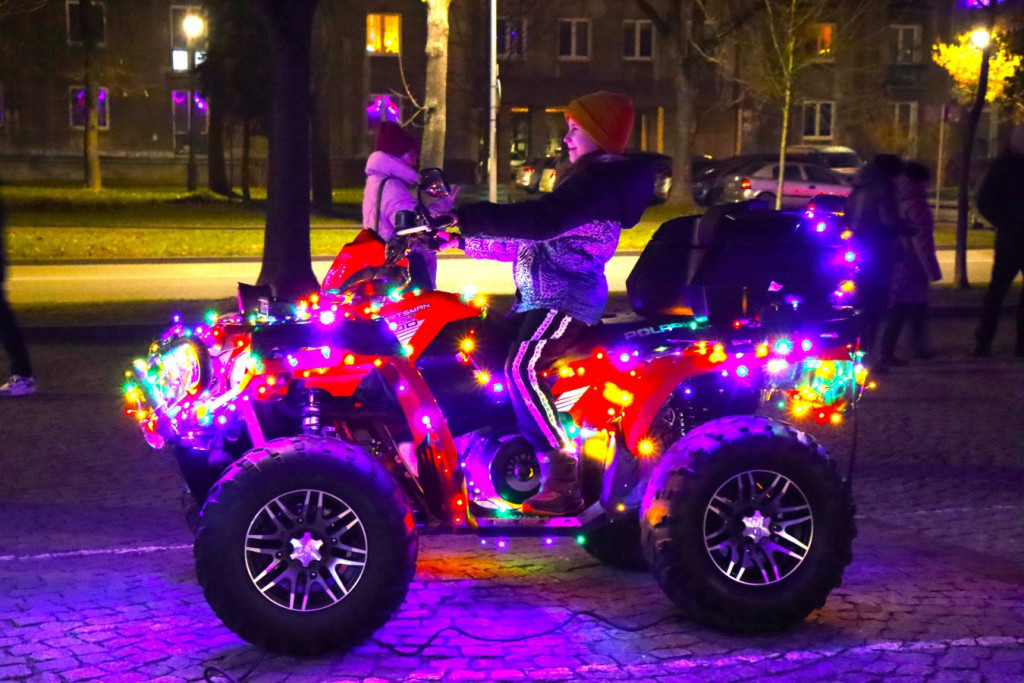 Świąteczna straż pożarna w Krakowie"