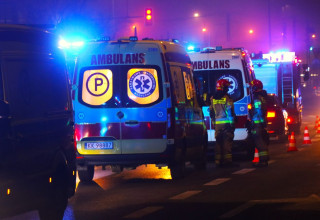 "Zderzenie tramwajów w Krakowie"