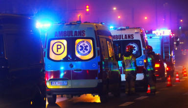 "Zderzenie tramwajów w Krakowie"