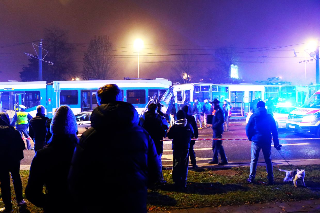 Poważny wypadek tramwajów w Krakowie [ZDJĘCIA]