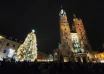 "choinka na Rynku Głównym w Krakowie"