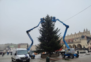 "Zaświecenie choinki Kraków 2025"