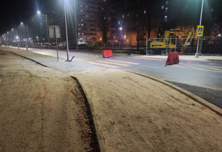 "Otwarcie ulicy Dobrego Pasterza w Krakowie"