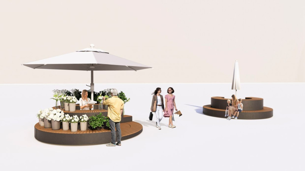 "Nowe kwiaciarnie na Rynku Głównym w Krakowie"