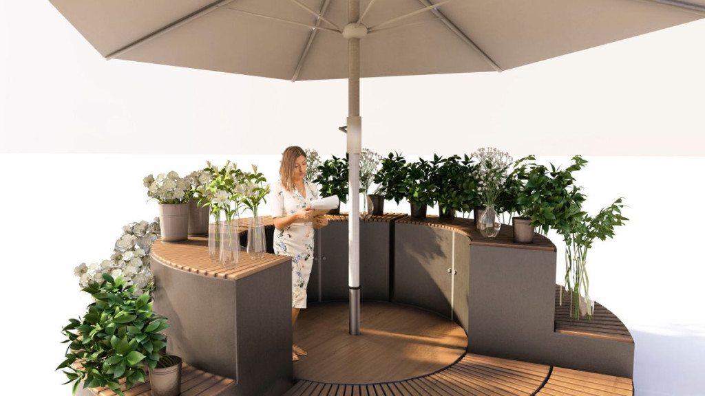 "Nowe kwiaciarnie na Rynku Głównym w Krakowie"