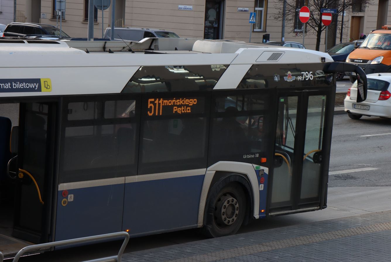 Kursowanie krakowskiej komunikacji miejskiej 1 stycznia