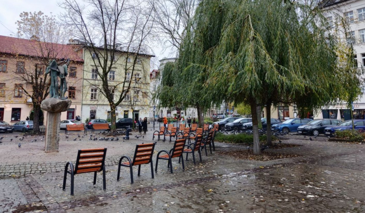 Plac Wolnica zyska nową, zieloną odsłonę. Rusza pierwsza faza zmian