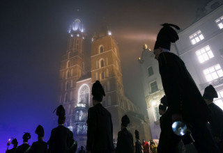 "Pochód Lisów w Krakowie"