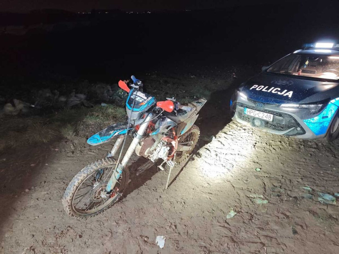 Pościg w Nowej Hucie. 16-latek uciekał motocyklem przed policją
