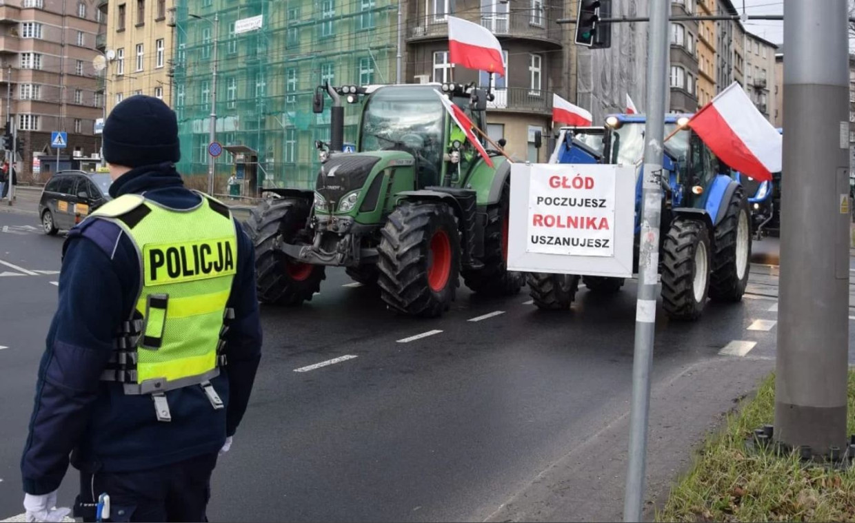 We wtorek protest rolników w Krakowie. Utrudnienia na głównych ulicach