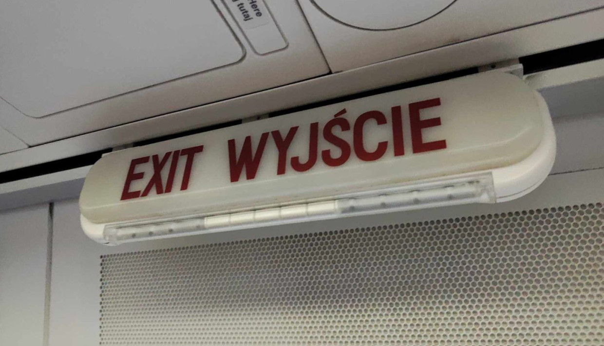 Awantura na pokładzie samolotu do Krakowa