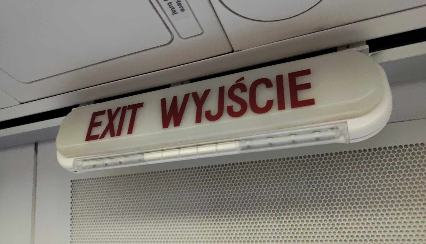 Awantura na pokładzie samolotu do Krakowa