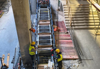 "Schody stacja rondo polsad"