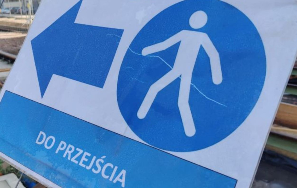 Utrudnienia dla pieszych na ul. Lublańskiej. Od wtorku zmiana organizacji ruchu