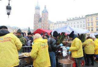 "wigilia Kościuszko 2025 na Rynku Głównym w Krakowie"