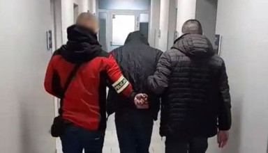 "Zatrzymany mężczyzna"