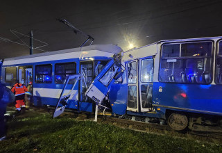 "Zderzenie Tramwajów w Krakowie"