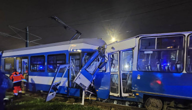 "Zderzenie Tramwajów w Krakowie"