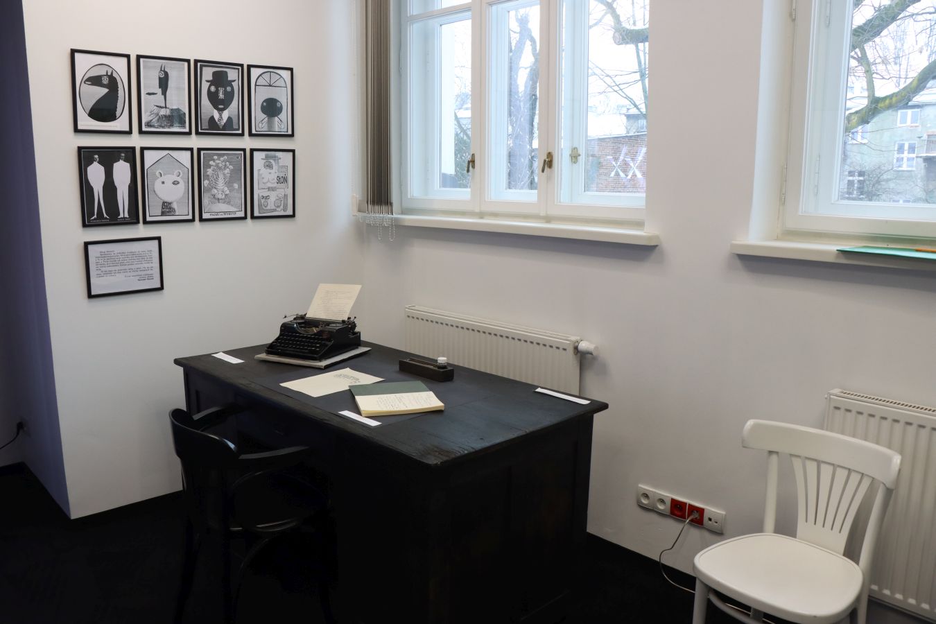 Gabinet Sławomira Mrożka w Krakowie – zobacz za darmo [ZDJĘCIA]