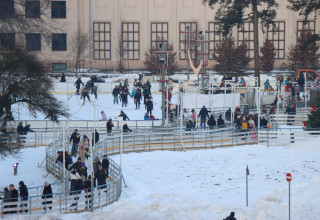 "Lodowisko w Parku Jordana"