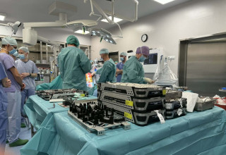 "Robot ortopedyczny w Wojskowym Szpitalu w Krakowie"