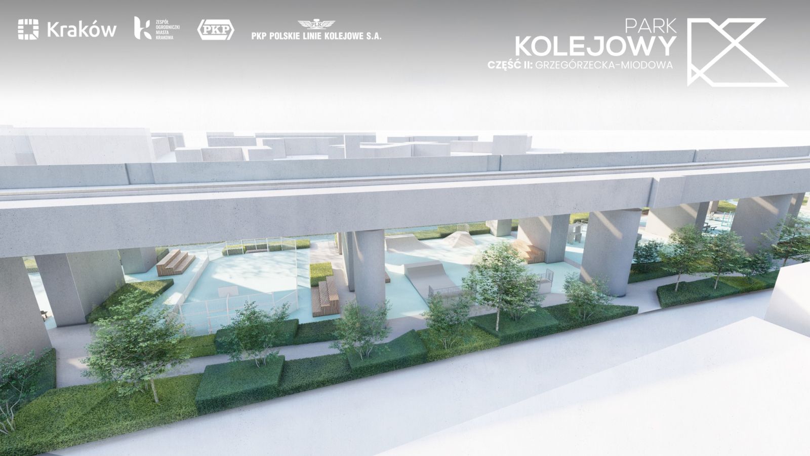 Nowe boisko, skatepark i strefa dla foodtrucków. Tak zmieni się centrum Krakowa [WIZUALIZACJE]