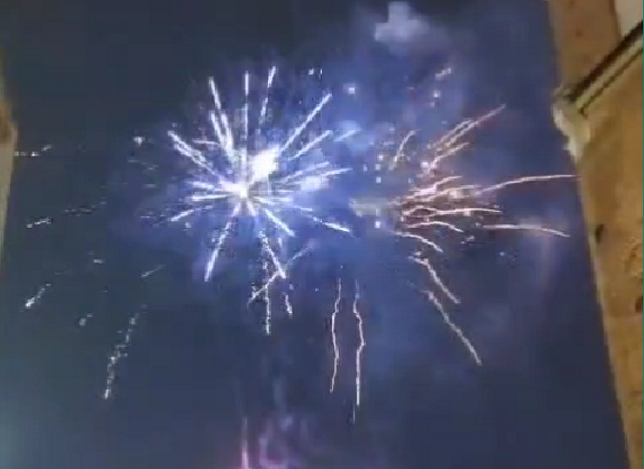 Tłumy na Rynku Głównym. Kraków powitał Nowy Rok