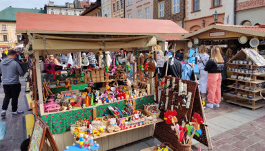 "Kiermasz na Małym Rynku w Krakowie"