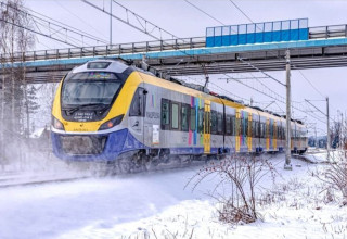 "Pociąg kolei małopolskich"
