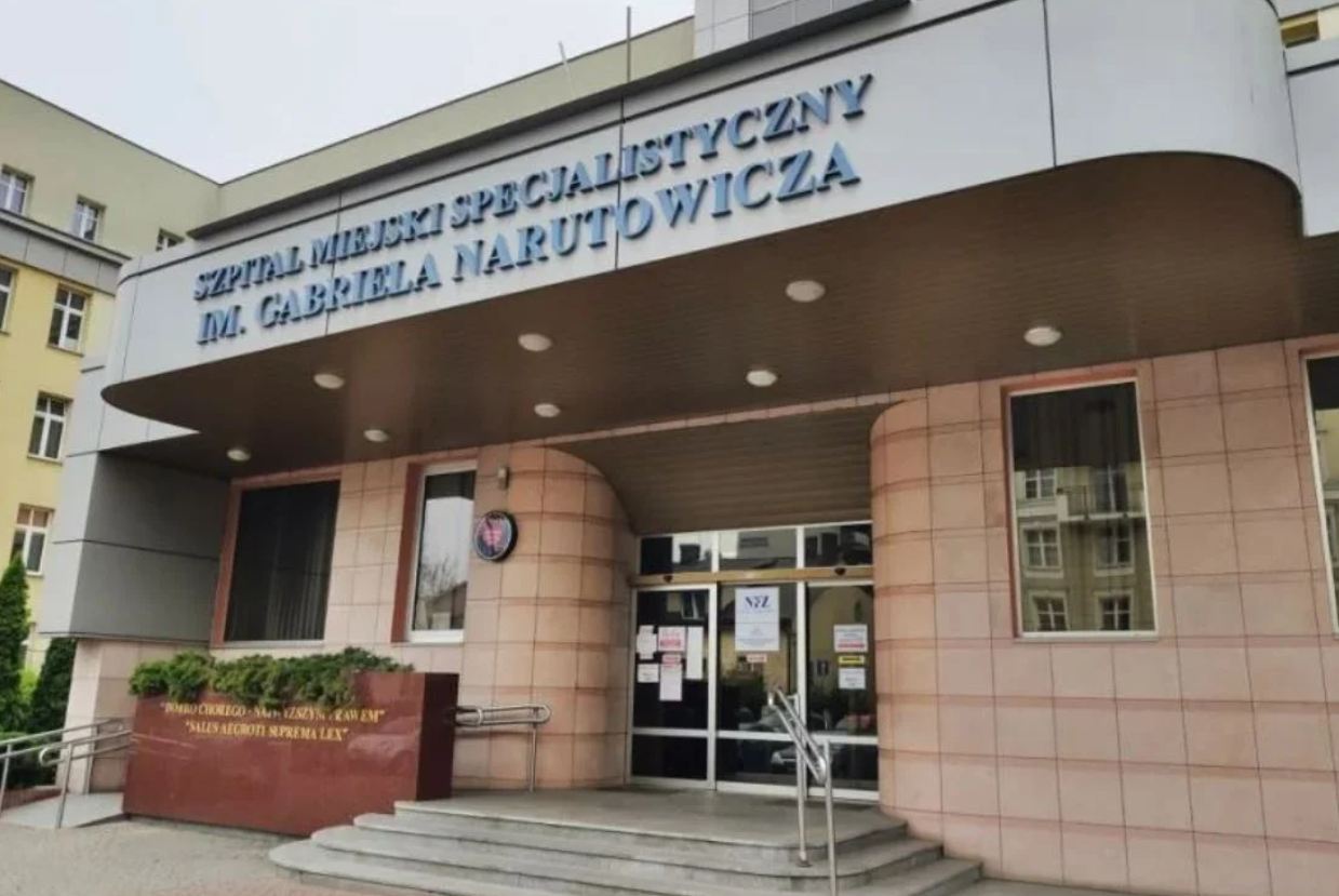 Brak kadry lekarskiej. W szpitalu Narutowicza wstrzymają działalność oddziałów