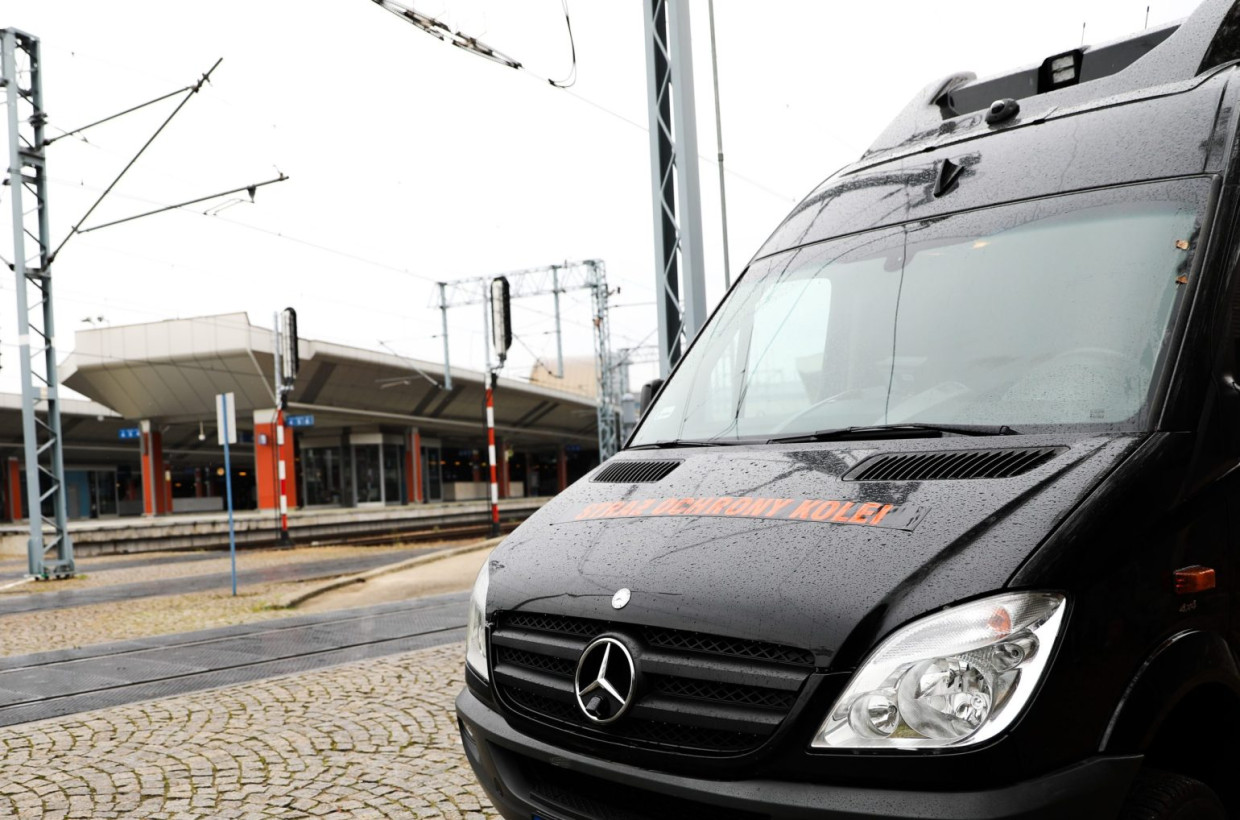 Chuligański wybryk na Dworcu Głównym. Straty liczone w tysiącach