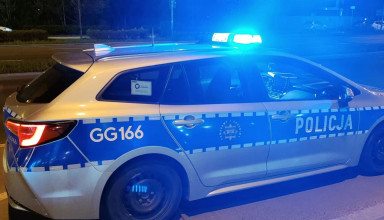 "Radiowóz policyjny"