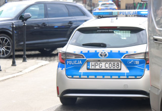 "Radiowóz policyjny"