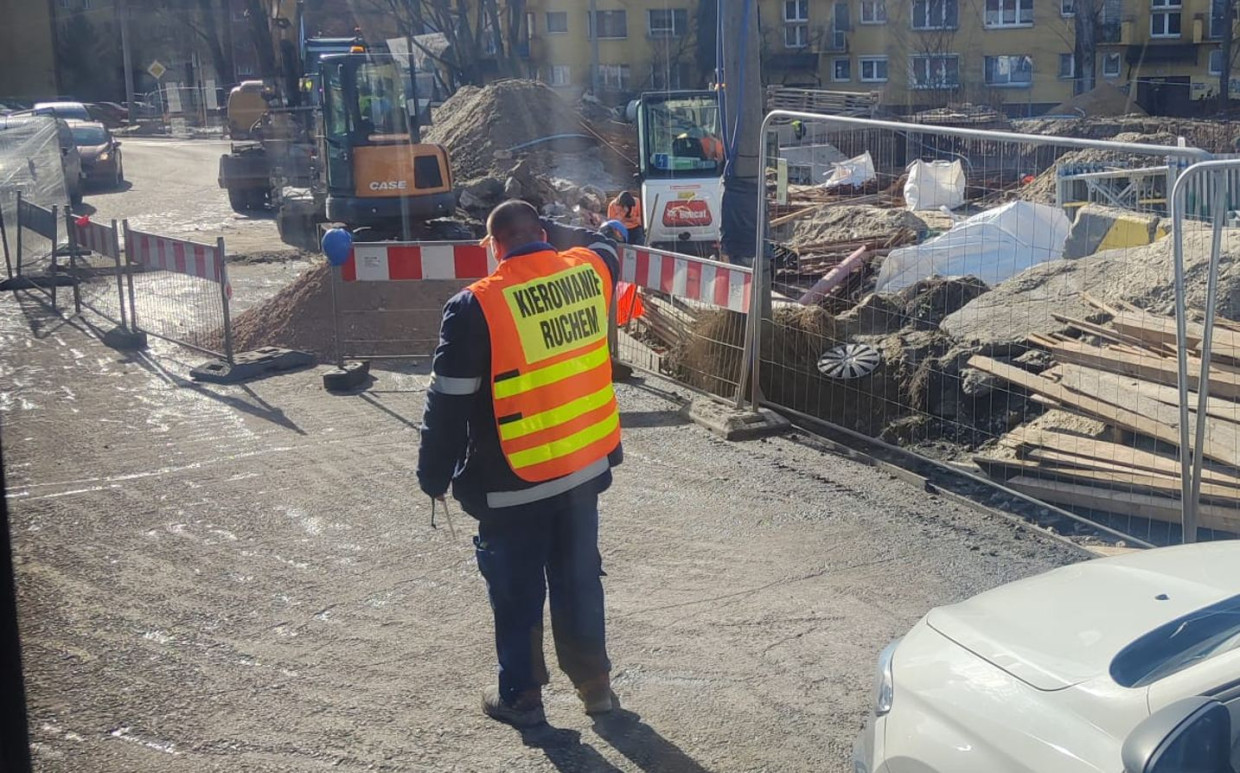 Na Młyńskiej wprowadzono ruch wahadłowy. Jest koszmar!
