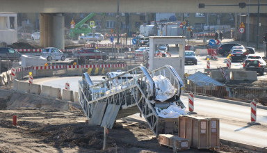 "Tramwaj do Mistrzejowic w Krakowie zdjęcia"