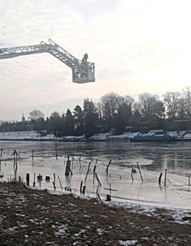 Akcja ratunkowa na Wiśle [ZDJĘCIA]