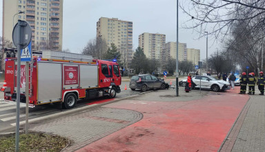 "Wypadek na ulicy Strzelców w Krakowie"