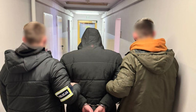 "Zatrzymany mężczyzna przez policję"