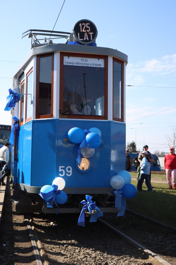 "125 lat tramwaju elektrycznego w Krakowie"