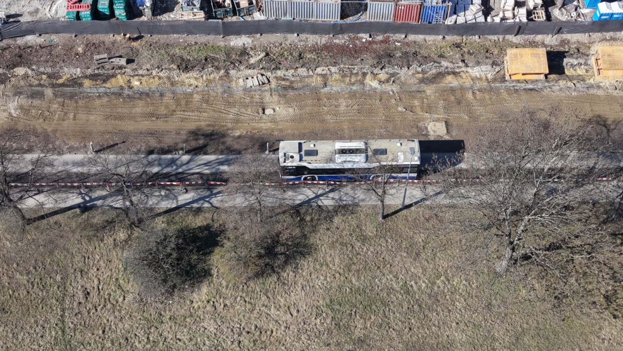 Tak zmienia się ul. Piastowska w Krakowie. Zobacz przebudowę z lotu ptaka [ZDJĘCIA]